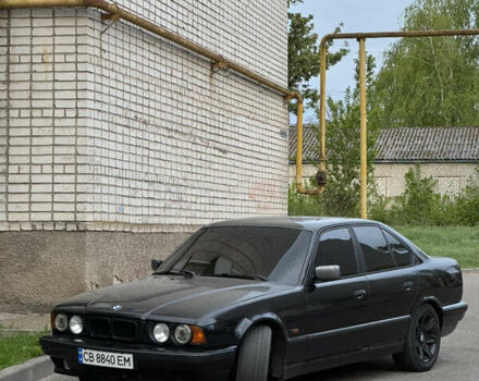 Черный БМВ 5 Серия, объемом двигателя 2 л и пробегом 350 тыс. км за 3450 $, фото 17 на Automoto.ua