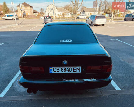 Черный БМВ 5 Серия, объемом двигателя 2 л и пробегом 350 тыс. км за 3450 $, фото 6 на Automoto.ua