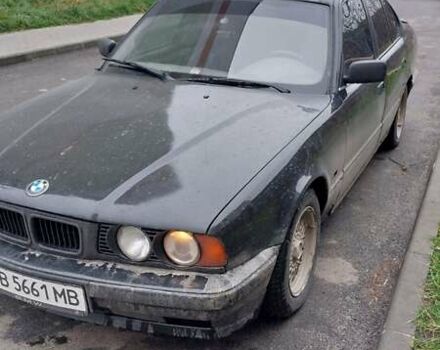 Черный БМВ 5 Серия, объемом двигателя 2.5 л и пробегом 400 тыс. км за 2900 $, фото 5 на Automoto.ua