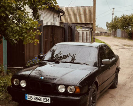 Черный БМВ 5 Серия, объемом двигателя 2 л и пробегом 350 тыс. км за 3450 $, фото 16 на Automoto.ua