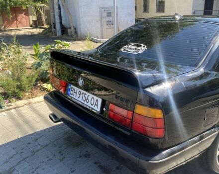 Черный БМВ 5 Серия, объемом двигателя 2.5 л и пробегом 350 тыс. км за 3000 $, фото 2 на Automoto.ua