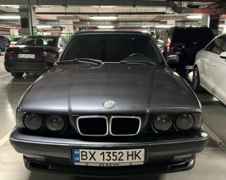 Черный БМВ 5 Серия, объемом двигателя 2 л и пробегом 400 тыс. км за 3500 $, фото 2 на Automoto.ua