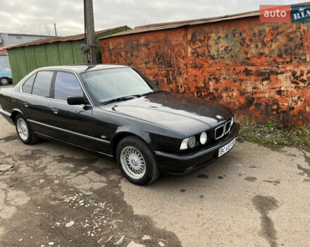 Черный БМВ 5 Серия, объемом двигателя 2 л и пробегом 349 тыс. км за 3000 $, фото 5 на Automoto.ua