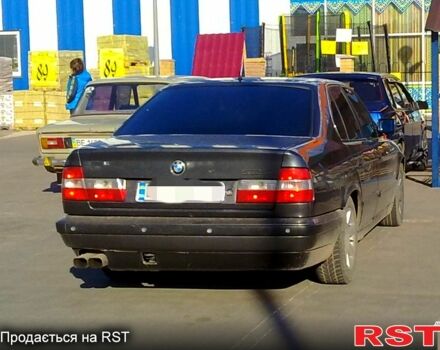 Черный БМВ 5 Серия, объемом двигателя 2.5 л и пробегом 150 тыс. км за 1550 $, фото 2 на Automoto.ua