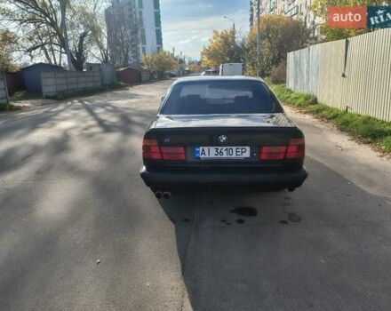 Черный БМВ 5 Серия, объемом двигателя 2.5 л и пробегом 360 тыс. км за 2700 $, фото 1 на Automoto.ua