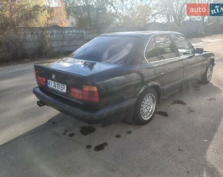 Черный БМВ 5 Серия, объемом двигателя 2.5 л и пробегом 360 тыс. км за 2700 $, фото 5 на Automoto.ua