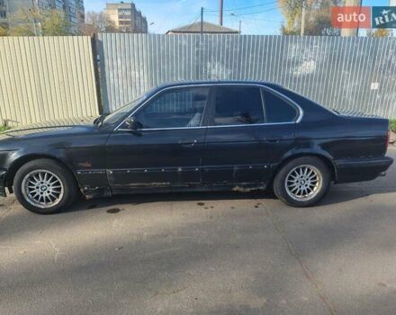 Черный БМВ 5 Серия, объемом двигателя 2.5 л и пробегом 360 тыс. км за 2700 $, фото 2 на Automoto.ua
