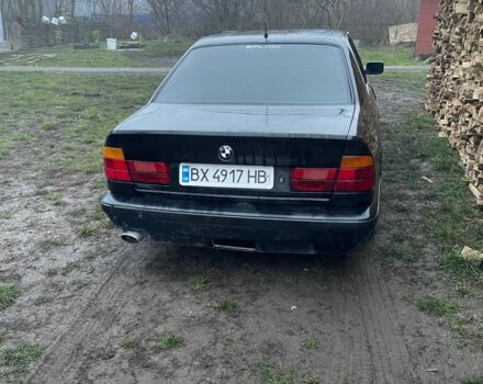 Чорний БМВ 5 Серія, об'ємом двигуна 2 л та пробігом 300 тис. км за 1400 $, фото 9 на Automoto.ua