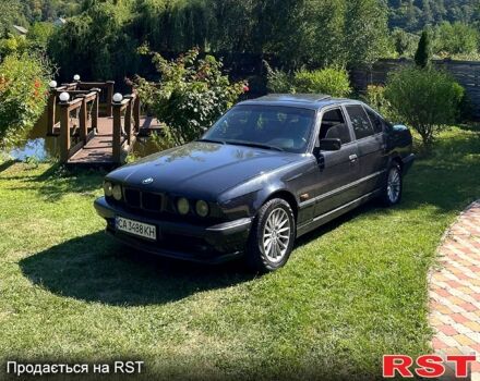 Черный БМВ 5 Серия, объемом двигателя 2.5 л и пробегом 415 тыс. км за 2300 $, фото 3 на Automoto.ua