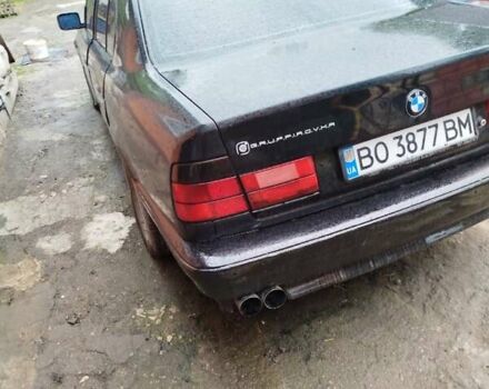 Черный БМВ 5 Серия, объемом двигателя 2.5 л и пробегом 403 тыс. км за 2002 $, фото 1 на Automoto.ua