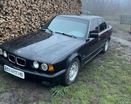 Чорний БМВ 5 Серія, об'ємом двигуна 2 л та пробігом 300 тис. км за 1400 $, фото 1 на Automoto.ua