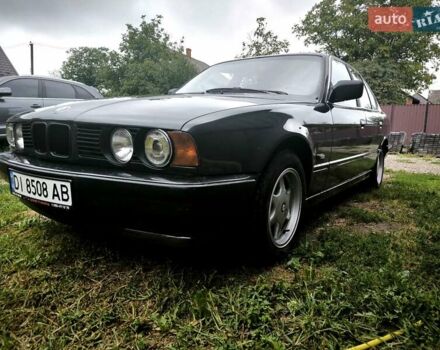 Черный БМВ 5 Серия, объемом двигателя 2 л и пробегом 320 тыс. км за 4800 $, фото 7 на Automoto.ua