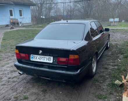 Чорний БМВ 5 Серія, об'ємом двигуна 2 л та пробігом 300 тис. км за 1400 $, фото 3 на Automoto.ua