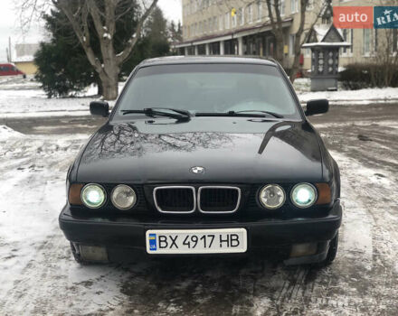 Черный БМВ 5 Серия, объемом двигателя 2 л и пробегом 350 тыс. км за 2020 $, фото 4 на Automoto.ua