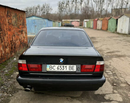 Черный БМВ 5 Серия, объемом двигателя 2 л и пробегом 349 тыс. км за 3000 $, фото 7 на Automoto.ua