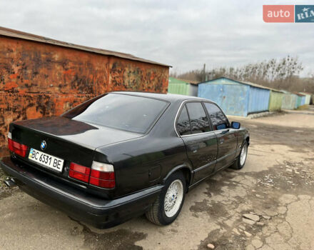 Черный БМВ 5 Серия, объемом двигателя 2 л и пробегом 349 тыс. км за 3000 $, фото 1 на Automoto.ua