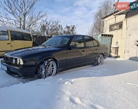 Черный БМВ 5 Серия, объемом двигателя 3 л и пробегом 420 тыс. км за 5999 $, фото 1 на Automoto.ua