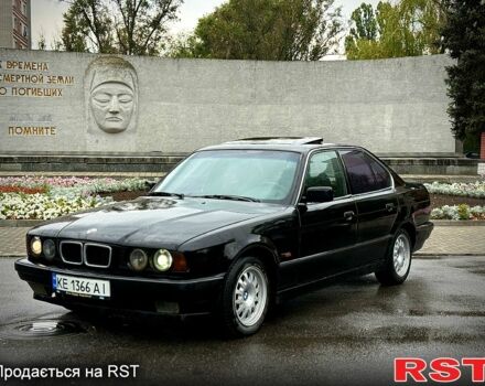 Черный БМВ 5 Серия, объемом двигателя 2.5 л и пробегом 500 тыс. км за 1750 $, фото 3 на Automoto.ua
