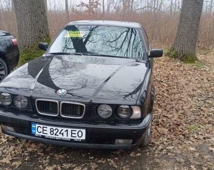 Черный БМВ 5 Серия, объемом двигателя 2.5 л и пробегом 320 тыс. км за 3600 $, фото 1 на Automoto.ua