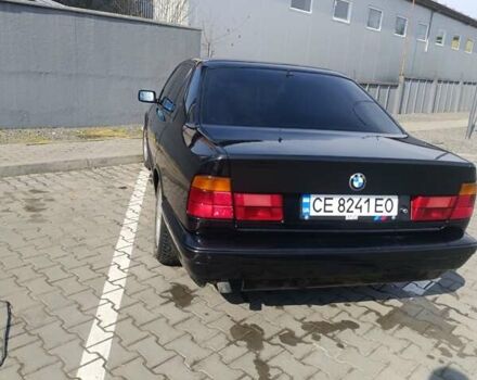 Черный БМВ 5 Серия, объемом двигателя 2.5 л и пробегом 320 тыс. км за 3600 $, фото 2 на Automoto.ua