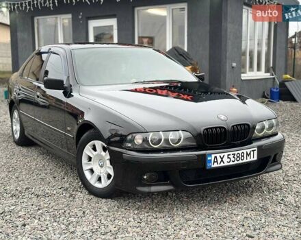 Черный БМВ 5 Серия, объемом двигателя 2.5 л и пробегом 420 тыс. км за 4300 $, фото 3 на Automoto.ua