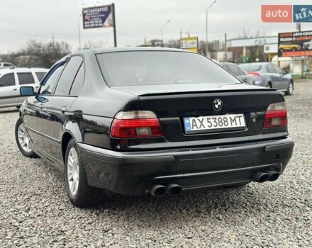 Черный БМВ 5 Серия, объемом двигателя 2.5 л и пробегом 420 тыс. км за 4300 $, фото 1 на Automoto.ua