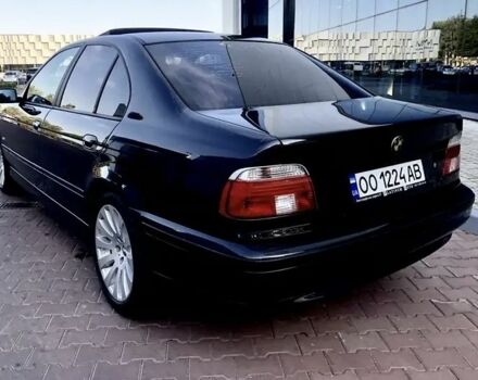 Черный БМВ 5 Серия, объемом двигателя 2.5 л и пробегом 300 тыс. км за 3000 $, фото 4 на Automoto.ua