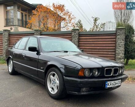 Черный БМВ 5 Серия, объемом двигателя 2.5 л и пробегом 471 тыс. км за 3500 $, фото 17 на Automoto.ua