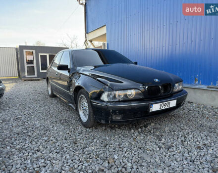 Черный БМВ 5 Серия, объемом двигателя 2.5 л и пробегом 300 тыс. км за 2900 $, фото 2 на Automoto.ua