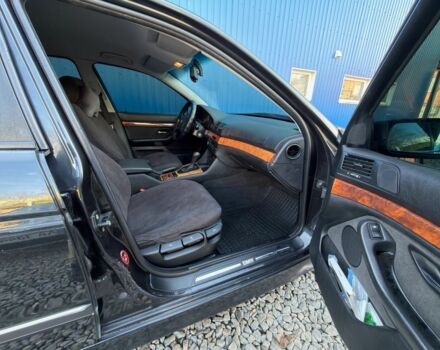 Черный БМВ 5 Серия, объемом двигателя 2.5 л и пробегом 300 тыс. км за 2900 $, фото 14 на Automoto.ua