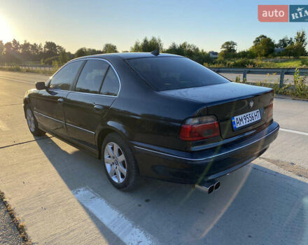 Черный БМВ 5 Серия, объемом двигателя 2 л и пробегом 269 тыс. км за 3299 $, фото 4 на Automoto.ua