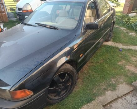 Черный БМВ 5 Серия, объемом двигателя 2 л и пробегом 200 тыс. км за 1900 $, фото 1 на Automoto.ua