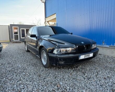 Черный БМВ 5 Серия, объемом двигателя 2.5 л и пробегом 300 тыс. км за 2900 $, фото 2 на Automoto.ua