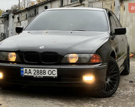 Черный БМВ 5 Серия, объемом двигателя 1.99 л и пробегом 440 тыс. км за 4600 $, фото 1 на Automoto.ua