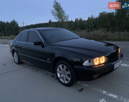 Чорний БМВ 5 Серія, об'ємом двигуна 2 л та пробігом 280 тис. км за 3599 $, фото 1 на Automoto.ua