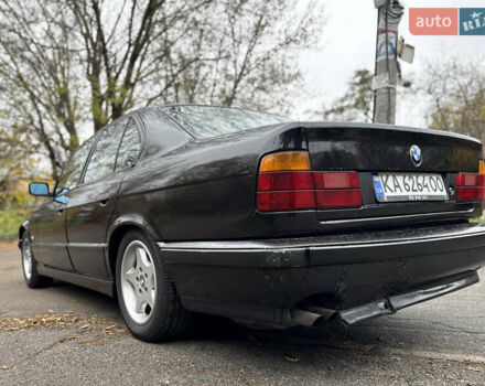 Черный БМВ 5 Серия, объемом двигателя 2.5 л и пробегом 471 тыс. км за 3500 $, фото 6 на Automoto.ua