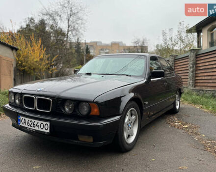 Черный БМВ 5 Серия, объемом двигателя 2.5 л и пробегом 471 тыс. км за 3500 $, фото 2 на Automoto.ua