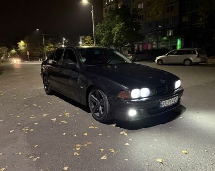 Черный БМВ 5 Серия, объемом двигателя 2.8 л и пробегом 345 тыс. км за 3850 $, фото 1 на Automoto.ua