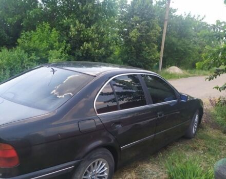Черный БМВ 5 Серия, объемом двигателя 2.5 л и пробегом 150 тыс. км за 3200 $, фото 2 на Automoto.ua