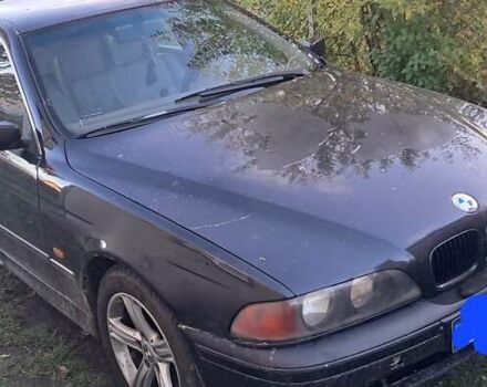 Черный БМВ 5 Серия, объемом двигателя 2 л и пробегом 222 тыс. км за 2800 $, фото 2 на Automoto.ua