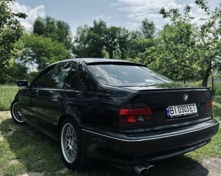 Черный БМВ 5 Серия, объемом двигателя 2.8 л и пробегом 435 тыс. км за 5200 $, фото 1 на Automoto.ua
