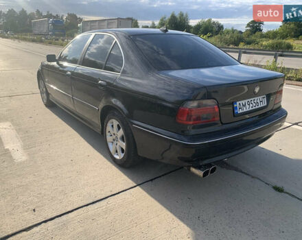Чорний БМВ 5 Серія, об'ємом двигуна 2 л та пробігом 280 тис. км за 3599 $, фото 10 на Automoto.ua