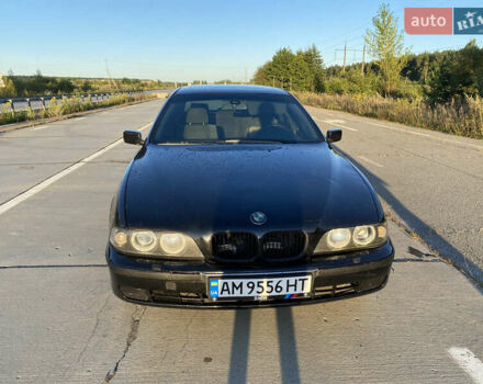 Черный БМВ 5 Серия, объемом двигателя 2 л и пробегом 269 тыс. км за 3299 $, фото 6 на Automoto.ua