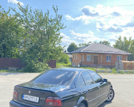 Черный БМВ 5 Серия, объемом двигателя 2.5 л и пробегом 290 тыс. км за 3500 $, фото 3 на Automoto.ua