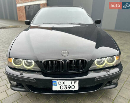 Черный БМВ 5 Серия, объемом двигателя 2.5 л и пробегом 460 тыс. км за 4800 $, фото 13 на Automoto.ua