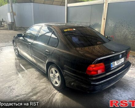 Чорний БМВ 5 Серія, об'ємом двигуна 2 л та пробігом 360 тис. км за 4200 $, фото 1 на Automoto.ua