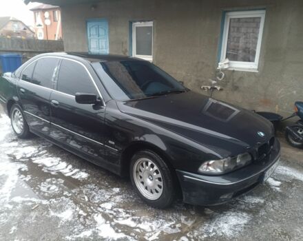 Черный БМВ 5 Серия, объемом двигателя 2 л и пробегом 496 тыс. км за 3200 $, фото 1 на Automoto.ua