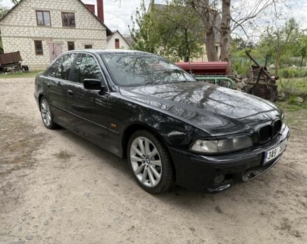 Черный БМВ 5 Серия, объемом двигателя 2.5 л и пробегом 320 тыс. км за 1600 $, фото 2 на Automoto.ua