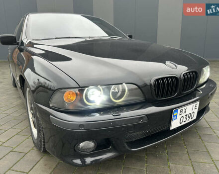 Черный БМВ 5 Серия, объемом двигателя 2.5 л и пробегом 460 тыс. км за 4800 $, фото 3 на Automoto.ua