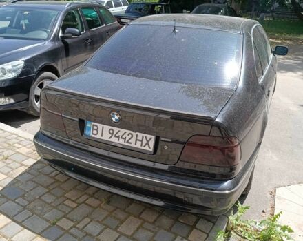 Черный БМВ 5 Серия, объемом двигателя 2 л и пробегом 1000 тыс. км за 4200 $, фото 1 на Automoto.ua